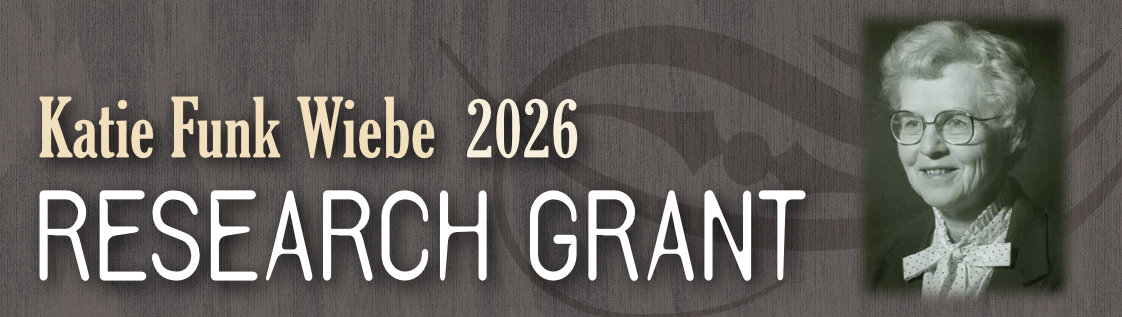 Katie Funk Wiebe 2026 Research Grant